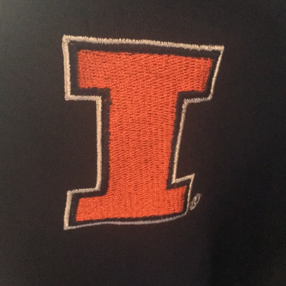 Blue Orange University of Illinois Zippered Jacket - Picture 2 of 5